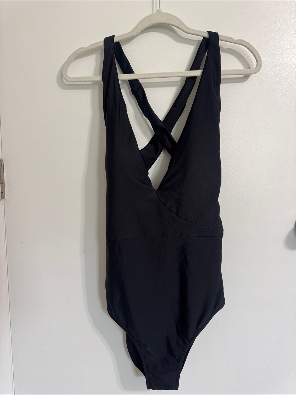 Women’s Black Summersalt The Ruched Backflip one-piece swimsuit Size 12